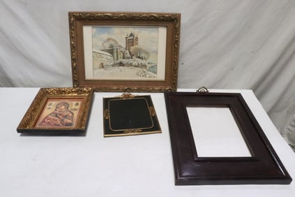 4 painting frames