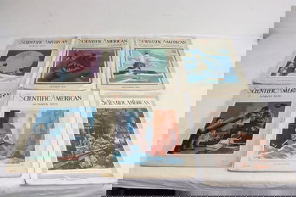 6 Scientific American magazines