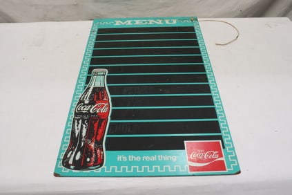 Coca Cola advertisement panel