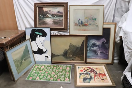 8 pieces wall arts