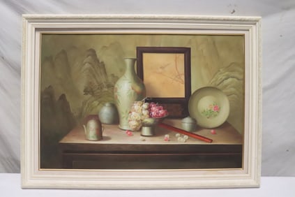 Oil on canvas painting "still life"