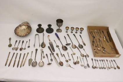 Lot of misc. silverplate items