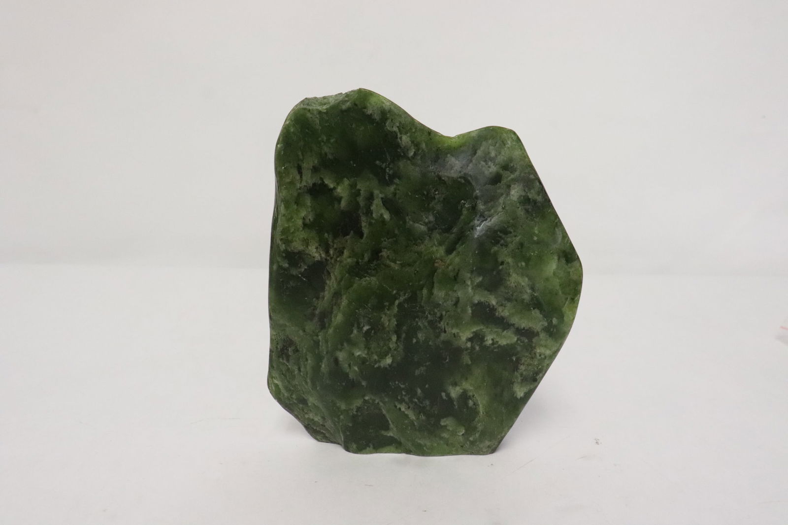 A jade like boulder: A jade like boulder, 5.65"x4.7"x1"