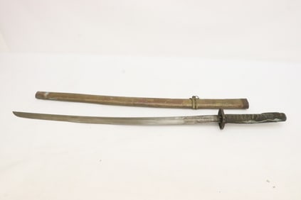 Japanese samurai style sword