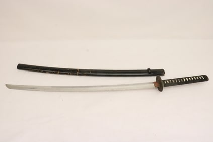 Japanese samurai style sword
