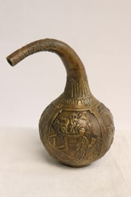 Chinese bronze oil jar(?)