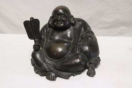 Very heavy 19th/20th century bronze sculpture