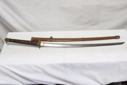Japanese samurai sword
