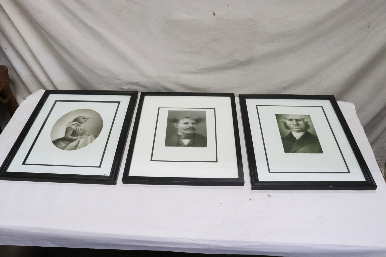 3 Travis Louie pencil signed & numbered etchings (1 of 10)