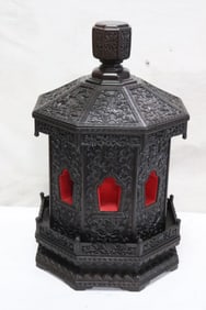 Chinese vintage zitan wood shrine
