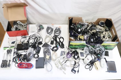 Large lot of misc. computer accessories