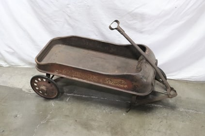 A Radio Flyer wagon