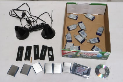 Lot of USB connectors