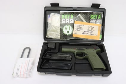 Ruger, SR9, 9mm, Semi auto