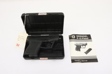 Grendel Inc., P-12, 380 ACP, Semi auto