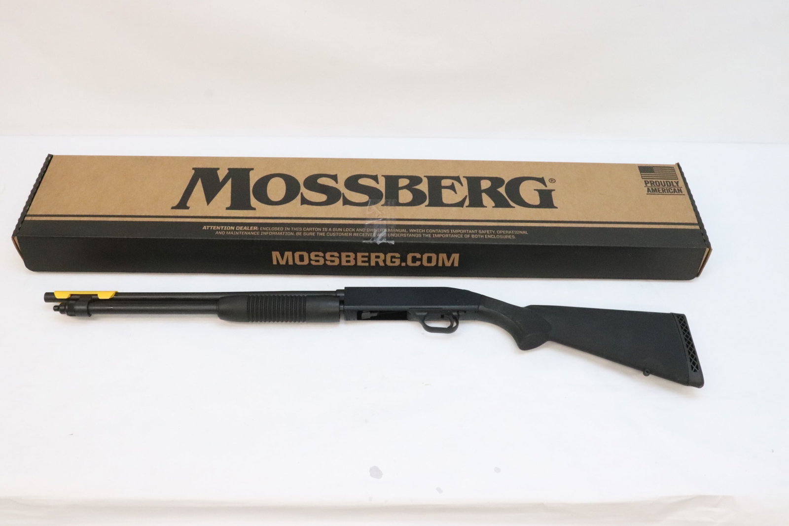 Mossberg, 590, 410 Bore, Pump Action: Barrel length: 18.5", serial #: V1699311, SKU 50700, in box. California ok, no international shipping, California and out of state shipping to your local FFL. Buyer is responsible for checking local l