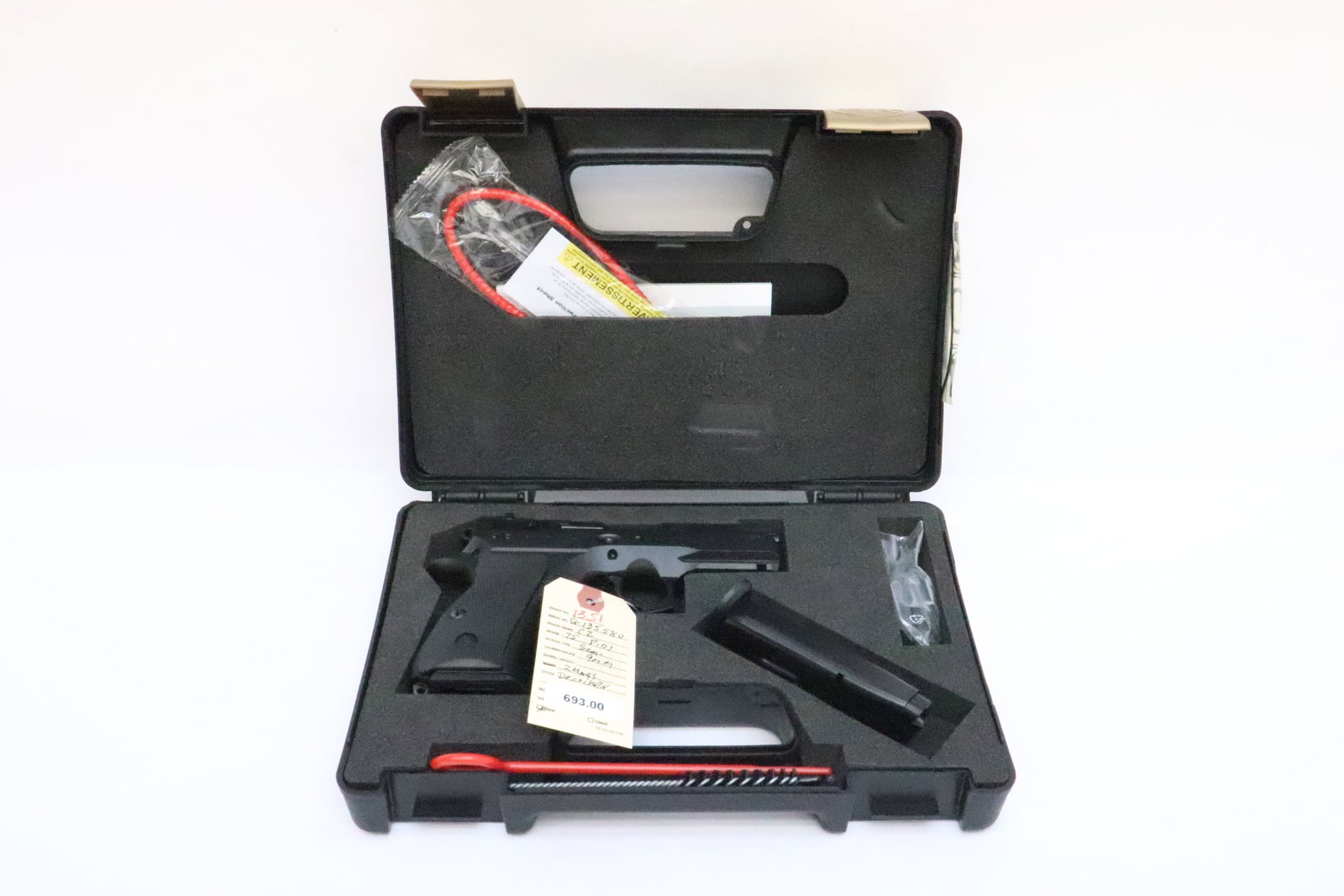 CZ-USA, CZ 75 SP-01, 9mm, Semi auto: Barrel length: 4.7", serial #: G135580, SKU 01152, 10RD Mag.. NO California buyer, out of state buyers only, no international shipping, no California transfer. Buyer is responsible for checking local 