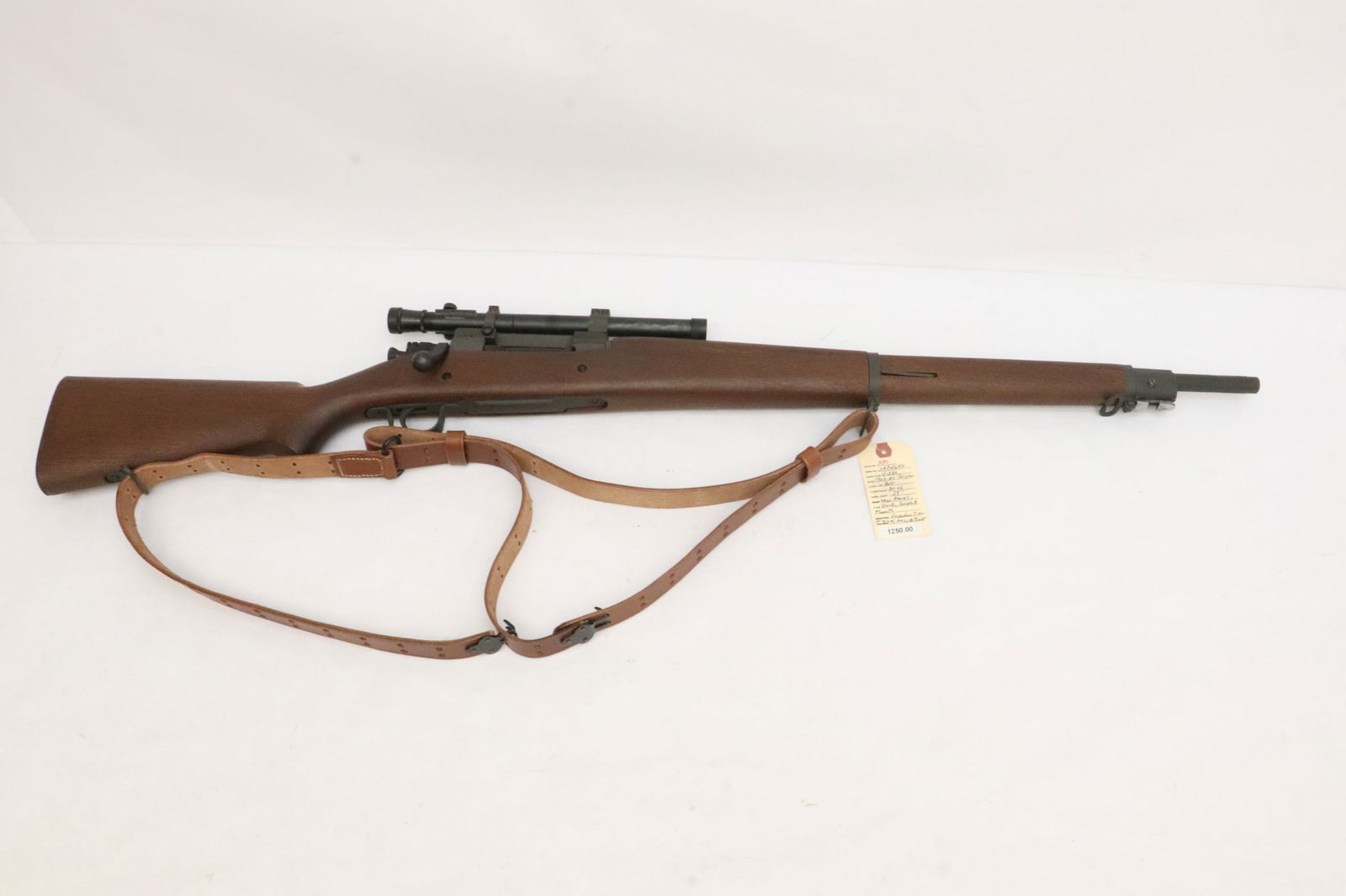 Gibbs M1903 A4, Springfield, .30-06, Bolt action: Barrel length: 24", serial #: 3494640, Sniper reproduction model from the CMP, new barrel, original receiver and bolt. California ok, no international shipping, California and out of state shipping to