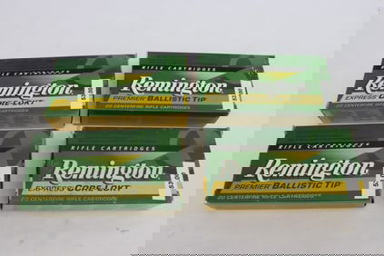 Remington rifle cartridge, 120 gr.