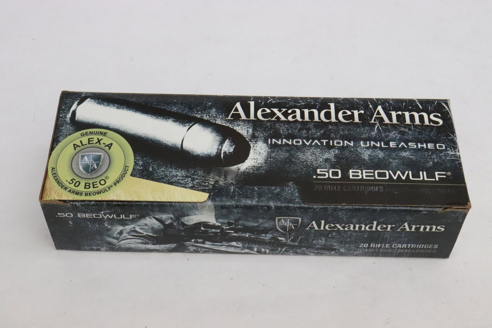 Alexander Arms, 0.50 Beowulf: Alexander Arms, 0.50 Beowulf, 20/ box, one box