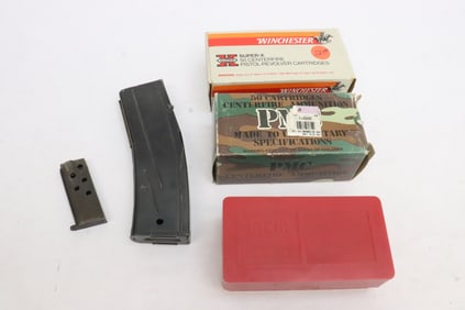 Lot of ammo and magazines