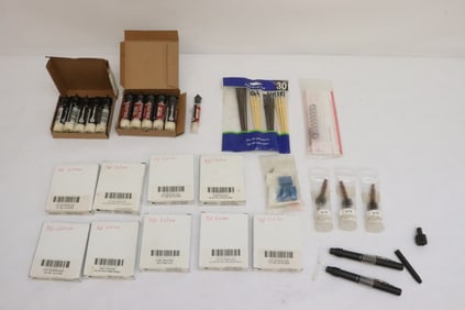 Lot of gun cleaning accessories