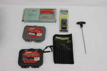 Lot of gun working tools