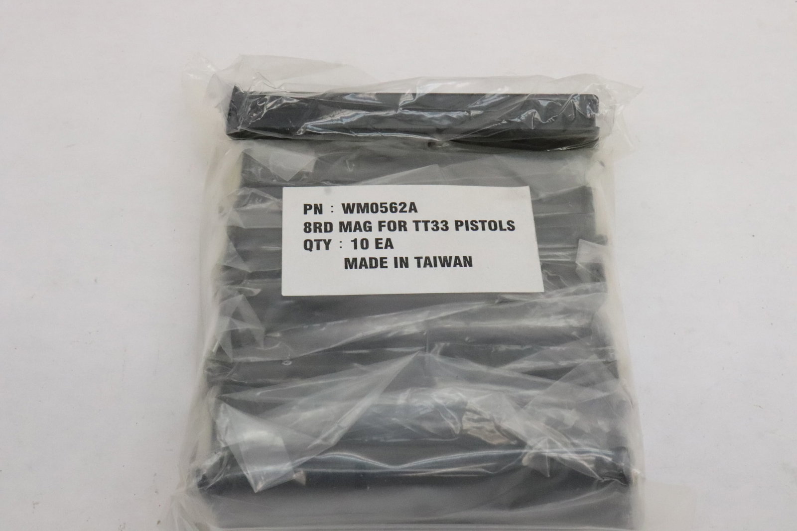 9 magazines; 8 RD Mag for TT 33 pistols: 9 magazines; 8 RD Mag for TT 33 pistols