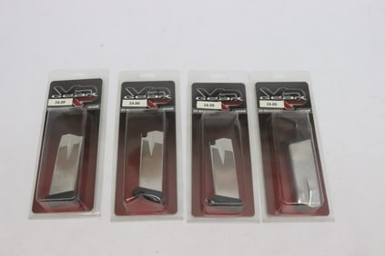 Lot of four 0.45 10RD magazines