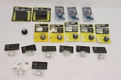 Lot of 7 muzzle brakes
