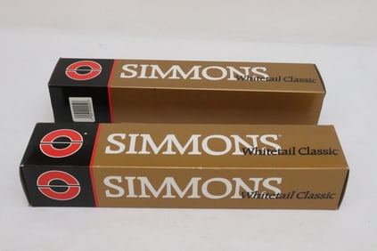 2 rifle scopes, new in box