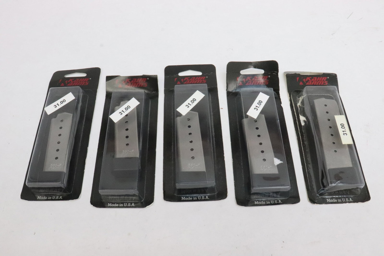 Four 9-7, and one K920-8 magazines by Kaha: Four 9-7, and one K920-8 magazines by Kaha