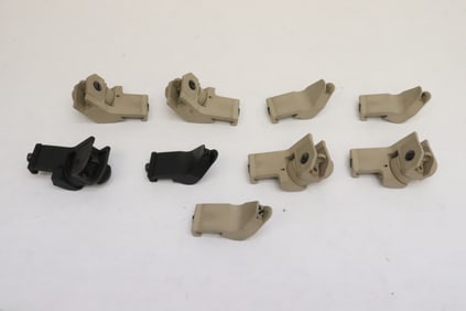 5 set front and rear 45 degree rapid transfer Buis back-up polymer sights