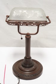 Copper based student lamp