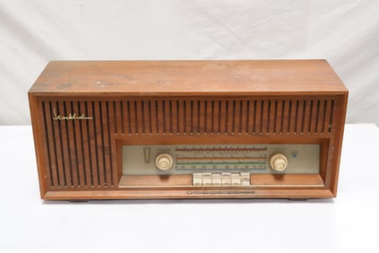 mid-century Blaupunkt wood cased AM/FM radio