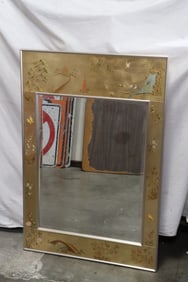 Beautiful wall mirror with beveled glass