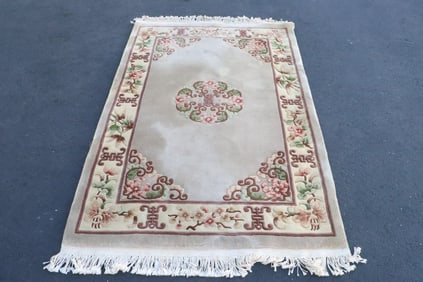 Chinese handmade wool area rug