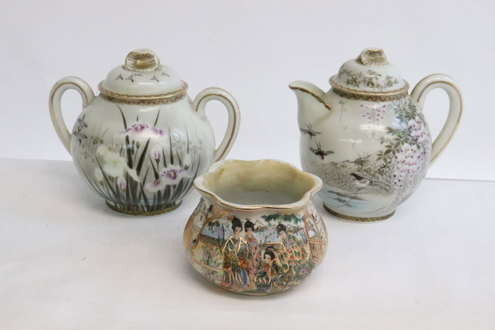 3 piece Japanese porcelain (1 of 13)