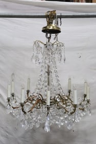 Beautiful crystal chandelier