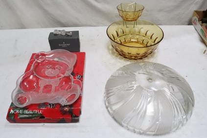 Lot of crystal and art glasses