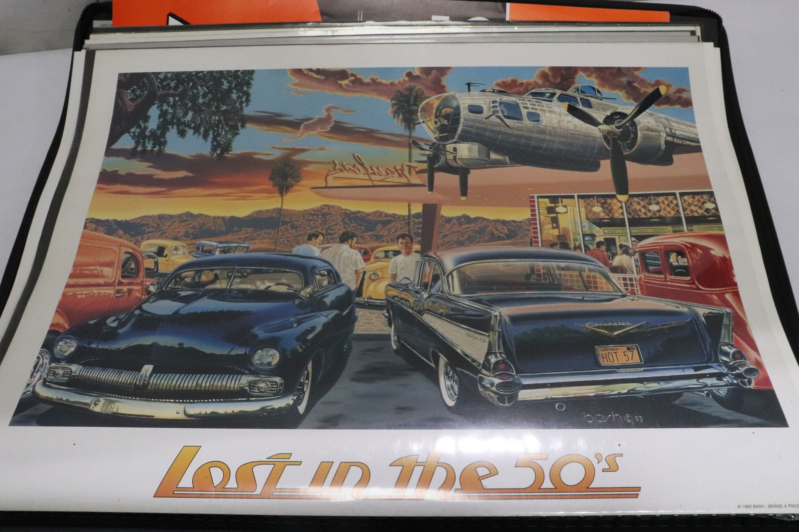 13 classical car posters: 13 classical car posters, 16.6"x23.3" ea