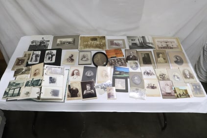 Lot of vintage photos, postcards