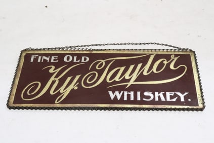 A Whisky advertisement sign