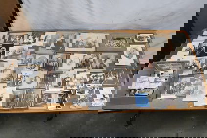 Lot of antique photos