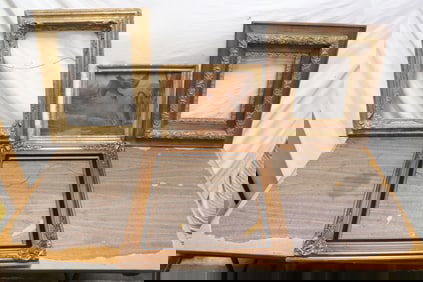 4 painting frames