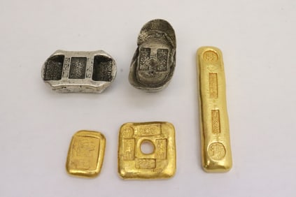 5 pieces reproduction ingots