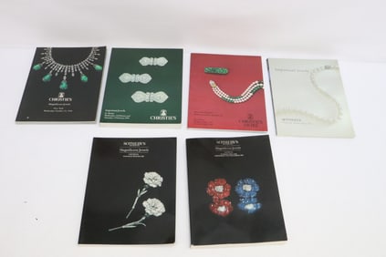 6 Sotheby's and Christie's catalog for magnificent jewels auction