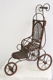 Victorian doll buggy