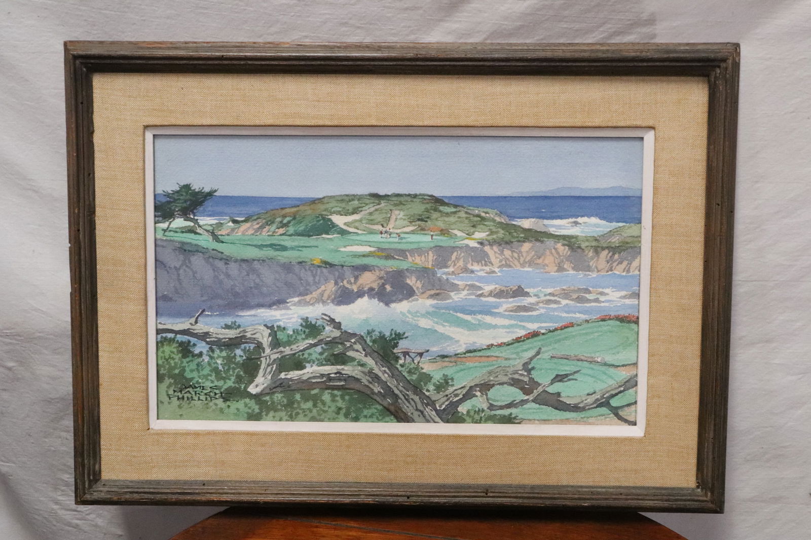 James March Phillips watercolor on paper (1 of 6)