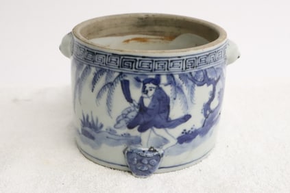 Ming blue and white porcelain censer, c1500AD